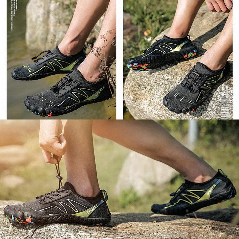 Unisex Swimming Water Mens Shoes Barefoot Outdoor Beach Sandals Upstream Shoes Nonslip River Sea Diving Mens Sports Water Shoes Non-Slip Beach Shoes Upstream Shoes