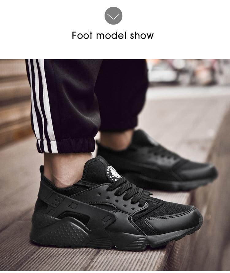 Unisex White Sneakers Mesh Sports Trainers Running Summer Mens Flat Casual Sport Shoes Casual Sports Tennis Road Sneakers Comfortable Modern Design