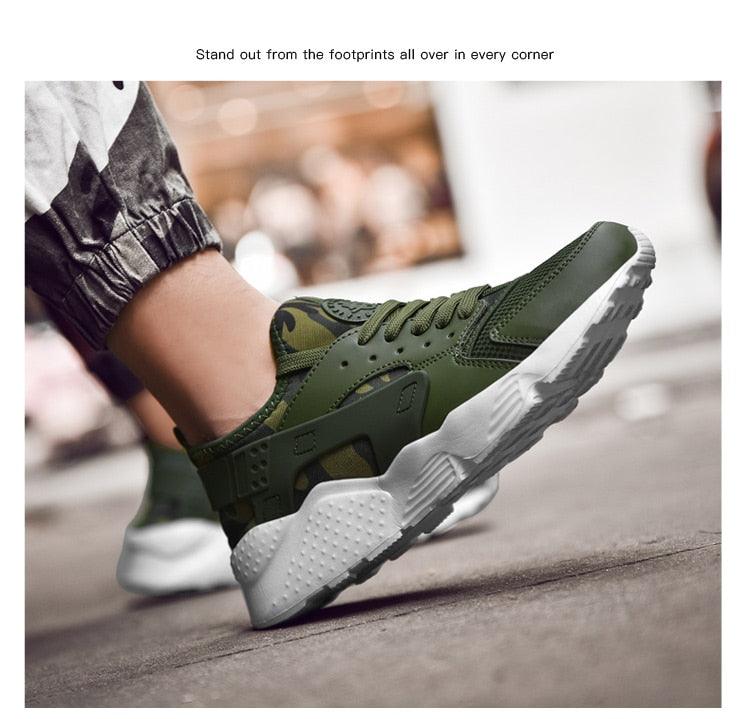 Unisex White Sneakers Mesh Sports Trainers Running Summer Mens Flat Casual Sport Shoes Casual Sports Tennis Road Sneakers Comfortable Modern Design