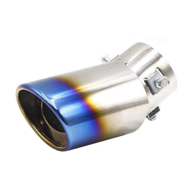 Universal Car Muffler Tip Round Stainless Steel Pipe Chrome Tail Muffler Tip Pipe Silver Exhaust Tail Pipe Diameter Stainless Steel Chrome Effect Car Muffler Tips Car Accessories Muffler Universal Stainless Steel For Cars - ALLURELATION - 553, Accessories, Car Accessories, Car Accessories Muffler, Car Gadgets, Car Muffler, Car Ornaments, cars, Chrome Tail Muffler, Exhaust Tail Pipe, Round Stainless Steel Pipe, Stainless Steel Pipe, Tail Pipe, Universal Car Muffler - Stevvex.com