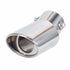 Universal Car Muffler Tip Round Stainless Steel Pipe Chrome Tail Muffler Tip Pipe Silver Exhaust Tail Pipe Diameter Stainless Steel Chrome Effect Car Muffler Tips Car Accessories Muffler Universal Stainless Steel For Cars - ALLURELATION - 553, Accessories, Car Accessories, Car Accessories Muffler, Car Gadgets, Car Muffler, Car Ornaments, cars, Chrome Tail Muffler, Exhaust Tail Pipe, Round Stainless Steel Pipe, Stainless Steel Pipe, Tail Pipe, Universal Car Muffler - Stevvex.com