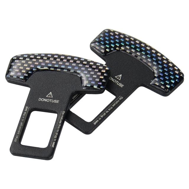 Universal Car Safety Belt Clip Car Seat Belt Buckle Carbon Fiber Car Safety Seat Belt Buckle Alarm Stopper Clip Clamp Extender Car Seat Tool Auto Interior Accessories Vehicle-mounted Bottle Openers Car Accessories - ALLURELATION - 553, Belt Clip, Bottle Openers, car, Car Accessories, Car Gadgets, Car Organizer, Car Ornaments, Clip Clamp Extender, Safety Belt Clip, Seat Belt Buckle, Vehicle-mounted - Stevvex.com