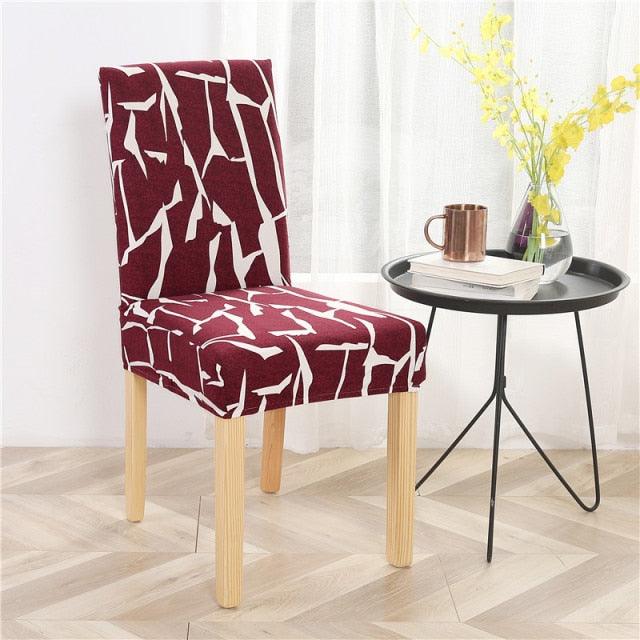 Universal Chair Cover Removable Washable Seat Chair Covers Protector Slipcovers For Hotel Banquet Restaurant Dining Room Cover Stretch Polyester Parsons Chair Slipcover Removable Washable Kitchen Chair Protector