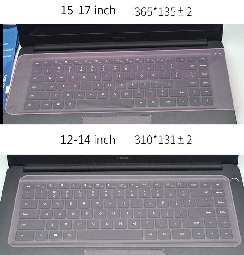 Universal Laptop Cover Keyboard Skin Dustproof Waterproof Soft Silicone Protector Generic For Gaming Laptop Keyboard Skin Protector For Gaming Lovers