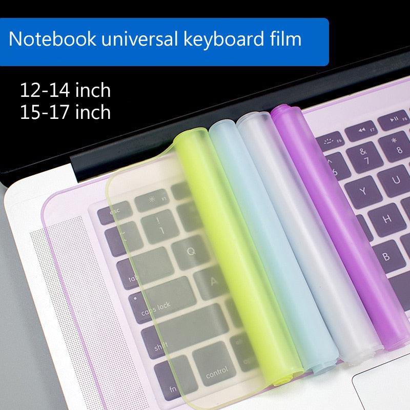 Universal Laptop Cover Keyboard Skin Dustproof Waterproof Soft Silicone Protector Generic For Gaming Laptop Keyboard Skin Protector For Gaming Lovers