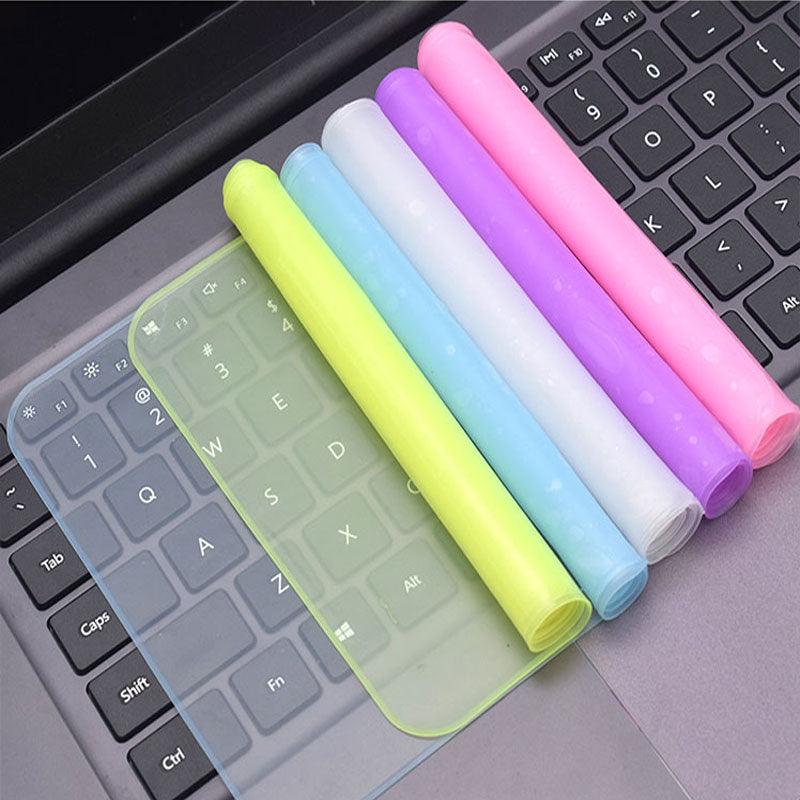 Universal Laptop Keyboard Cover Protector Notebook Keyboard Film 12 to 17 inch Waterproof Dustproof Silicone For Gaming Laptop Keyboard Skin Protector For Gaming Lovers