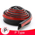 Universal Self Adhesive Auto Rubber Weather Draft Seal Strip Weather-strip for Car Window and Door Car Door Seal Strip Auto Stickers Rubber Noise Insulation Anti-Dust Soundproofing Sealing Strips Interior Accessories - ALLURELATION - 553, Accessories, Adhesive Auto Rubber, Adhesive Rubber, Auto Accessories, Auto Rubber, car, Car Accessories, Car Decor, Car Gadgets, Car Interior, Car Organizer, Car Ornaments, cars, cars gadgets, Self Adhesive Auto Rubber, Self Adhesive Rubber - Stevvex.com