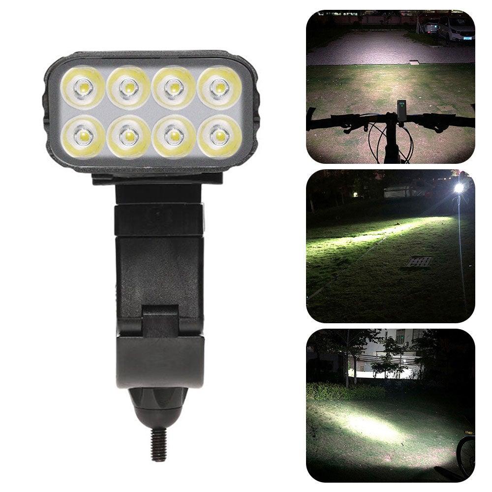 USB Rechargeable Handlebar Headlight Front Bike Light LED Lamp Built-In Rechargeable Bike Light Front And Rear Super Bright Bicycle Headlight And Tail Light Set 4 Lighting Modes - STEVVEX Sport - 224, Bicycle Light, bike, bike accessories, Bike Front Light, Bike Headlight, Front Bike Headlight, LED Bike Front Light, Led Bike Headlight, Rear Bike Headlight, Safety Warning Bike Light, Safety Warning Light, Warning bike headlight, Warning Bike Rear Light, Warning Headlight - Stevvex.com