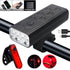 USB Rechargeable Handlebar Headlight Front Bike Light LED Lamp Built-In Rechargeable Bike Light Front And Rear Super Bright Bicycle Headlight And Tail Light Set 4 Lighting Modes - STEVVEX Sport - 224, Bicycle Light, bike, bike accessories, Bike Front Light, Bike Headlight, Front Bike Headlight, LED Bike Front Light, Led Bike Headlight, Rear Bike Headlight, Safety Warning Bike Light, Safety Warning Light, Warning bike headlight, Warning Bike Rear Light, Warning Headlight - Stevvex.com