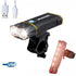 USB Rechargeable Handlebar Headlight Front Bike Light LED Lamp Built-In Rechargeable Bike Light Front And Rear Super Bright Bicycle Headlight And Tail Light Set 4 Lighting Modes - STEVVEX Sport - 224, Bicycle Light, bike, bike accessories, Bike Front Light, Bike Headlight, Front Bike Headlight, LED Bike Front Light, Led Bike Headlight, Rear Bike Headlight, Safety Warning Bike Light, Safety Warning Light, Warning bike headlight, Warning Bike Rear Light, Warning Headlight - Stevvex.com