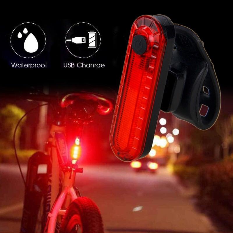 USB Rechargeable Handlebar Headlight Front Bike Light LED Lamp Built-In Rechargeable Bike Light Front And Rear Super Bright Bicycle Headlight And Tail Light Set 4 Lighting Modes - STEVVEX Sport - 224, Bicycle Light, bike, bike accessories, Bike Front Light, Bike Headlight, Front Bike Headlight, LED Bike Front Light, Led Bike Headlight, Rear Bike Headlight, Safety Warning Bike Light, Safety Warning Light, Warning bike headlight, Warning Bike Rear Light, Warning Headlight - Stevvex.com