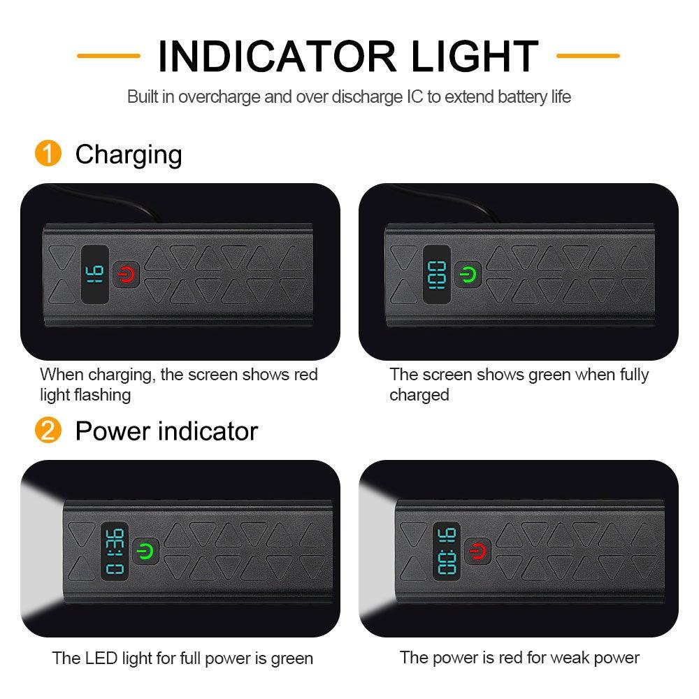 USB Rechargeable Handlebar Headlight Front Bike Light LED Lamp Built-In Rechargeable Bike Light Front And Rear Super Bright Bicycle Headlight And Tail Light Set 4 Lighting Modes - STEVVEX Sport - 224, Bicycle Light, bike, bike accessories, Bike Front Light, Bike Headlight, Front Bike Headlight, LED Bike Front Light, Led Bike Headlight, Rear Bike Headlight, Safety Warning Bike Light, Safety Warning Light, Warning bike headlight, Warning Bike Rear Light, Warning Headlight - Stevvex.com