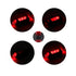 USB Rechargeable Waterproof Mountain Bike Lamp Warning Cycling Taillight Bike LED Headlight Tail Light Ultra Bright Bicycle LED Safety Light Waterproof Cycling Taillight For Electric Scooter