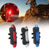 USB Rechargeable Waterproof Mountain Bike Lamp Warning Cycling Taillight Bike LED Headlight Tail Light Ultra Bright Bicycle LED Safety Light Waterproof Cycling Taillight For Electric Scooter