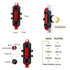 USB Rechargeable Waterproof Mountain Bike Lamp Warning Cycling Taillight Bike LED Headlight Tail Light Ultra Bright Bicycle LED Safety Light Waterproof Cycling Taillight For Electric Scooter