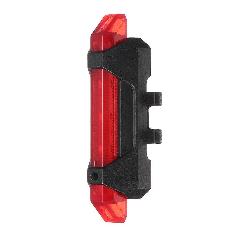 USB Rechargeable Waterproof Mountain Bike Lamp Warning Cycling Taillight Bike LED Headlight Tail Light Ultra Bright Bicycle LED Safety Light Waterproof Cycling Taillight For Electric Scooter