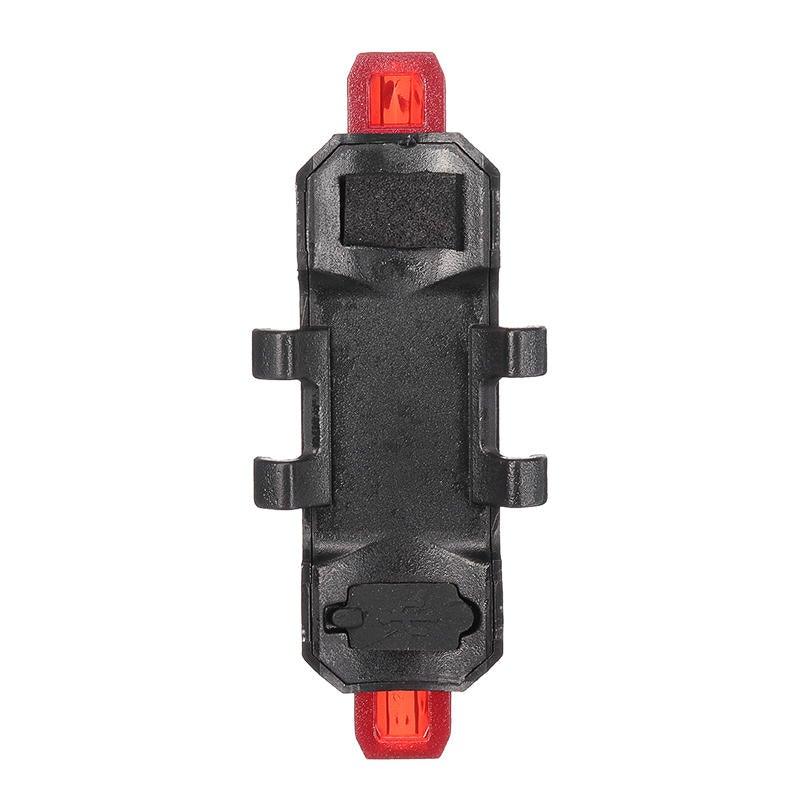 USB Rechargeable Waterproof Mountain Bike Lamp Warning Cycling Taillight Bike LED Headlight Tail Light Ultra Bright Bicycle LED Safety Light Waterproof Cycling Taillight For Electric Scooter