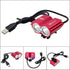 USB Waterproof Bike Light LED Front Bicycle Headlight Dual Lamps Super Bright LED Cycling Bike Light Front Headlight 4 Modes Bikelight Headlamp Rechargeable USB Led Lamp 8000LM - STEVVEX Sport - 224, Bicycle Lights, bike, bike accessories, Bike Front Light, Bike Headlight, Front Bike Headlight, LED Bike Front Light, LED Warning Headlights, Safety Warning Bike Light, Safety Warning Light, Ultra Bright Bike Light, USB Headlight, Warning bike headlight, Waterproof Headlight - Stevvex.com