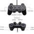 USB Wired Controller Gamepad For Computer Laptop Joystick Black Vibration PC Game Joystick Double Vibration Feedback Motors Fit for PC Computer