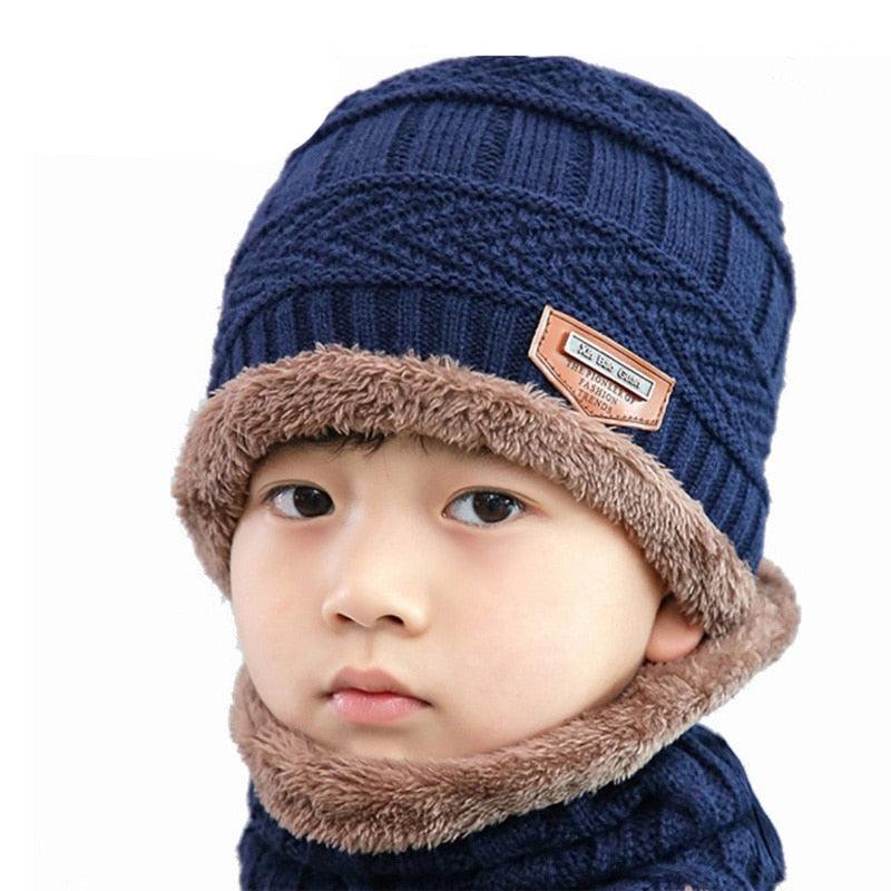 Velvet Cap Parent Child Super Warm Winter Balaclava Beanies Knitted Hat Scarf For Girl Boy Hats Outdoor Sport Warm Beanies Hat For Men Knitted Hats Bandana Hiking Camping Kid Neck Warmer Cap Winter Balaclava Beanies Mother Hat Women Warm Thick Balaclava