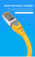 Ethernet Cable CAT6A 10Gbps RJ 45 Network Cable Lan RJ45 Patch Cord Router CAT 6 Cable Professional LAN Shielded Cable Gold Plated RJ45 Connector For Gaming Laptop