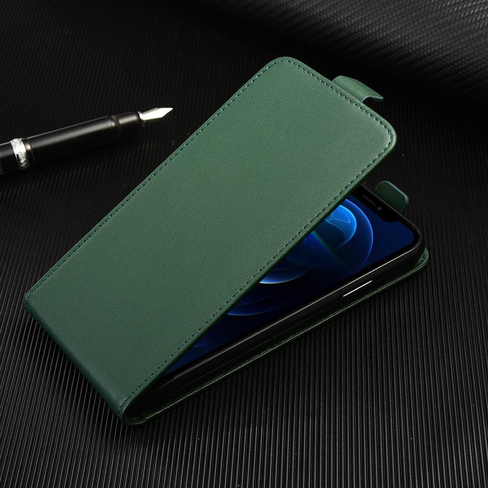 Vertical Flip Leather Case for Xiaomi Redmi Note 11 Pro 11S 10 9S 8 7A Redmi 10 9 8 7A Mi POCO F3 X3 X4 NFC M3 M4 Pro 11T Cover Vertical Flip Folio Phone Case PU Leather Protective Cover Magnetic Closure Shell with Credit Card Holder Slot for Xiaomi