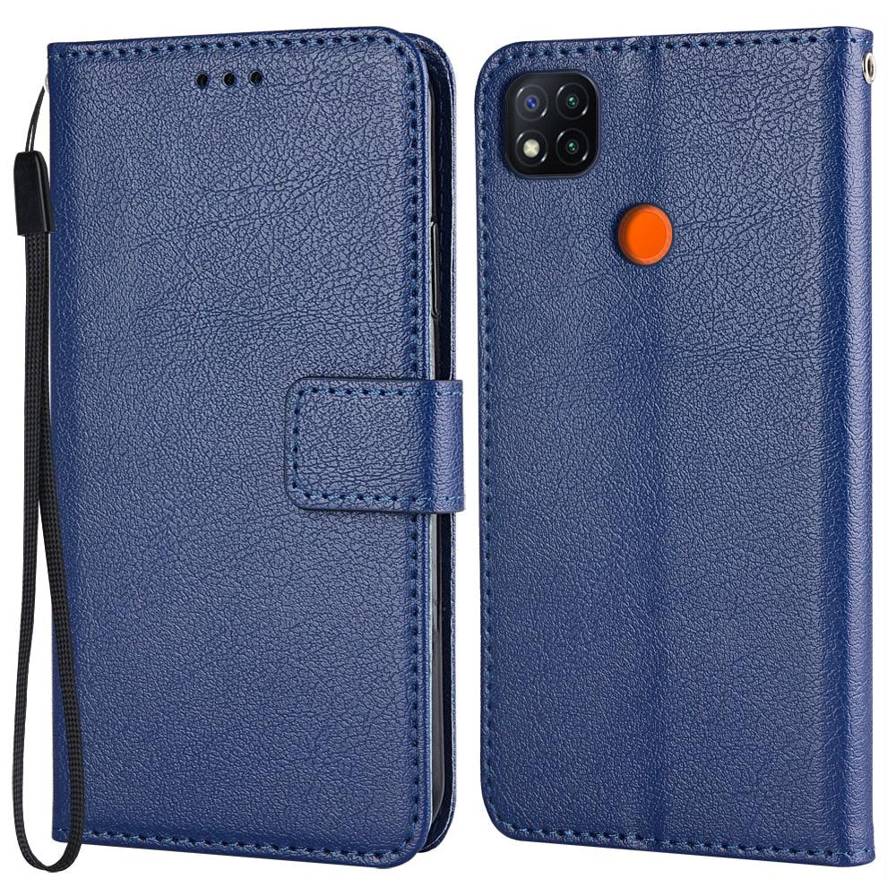 Wallet Case For On Xiaomi Redmi 9C 9 C M2006C3MG M2006C3MT  NFC Leather Case for Redmi 9A T 10C 9C NFC M2006C3MNG Redmi9 C Magnetic Protective Cover with Shockproof Inner Shell