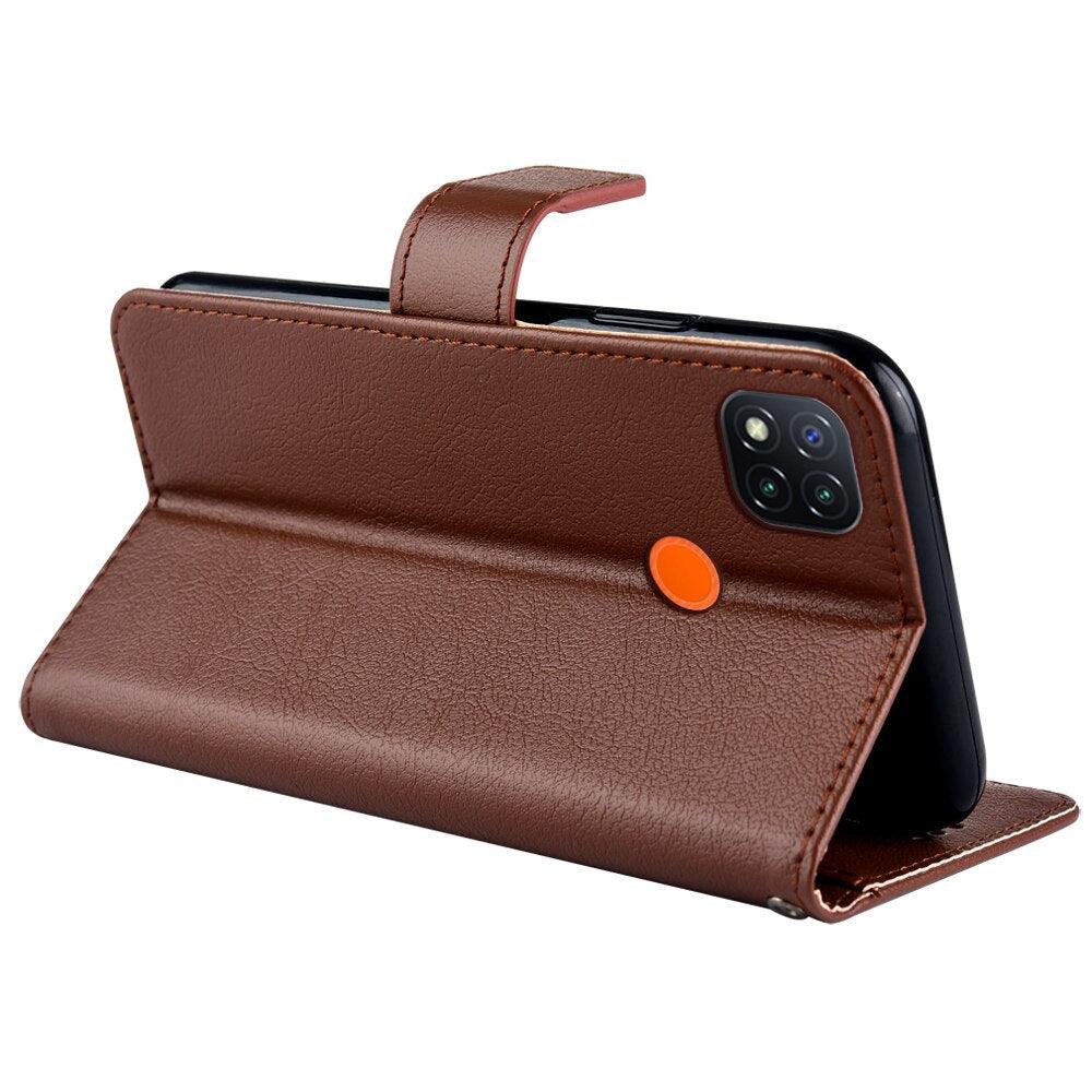 Wallet Case For On Xiaomi Redmi 9C 9 C M2006C3MG M2006C3MT  NFC Leather Case for Redmi 9A T 10C 9C NFC M2006C3MNG Redmi9 C Magnetic Protective Cover with Shockproof Inner Shell