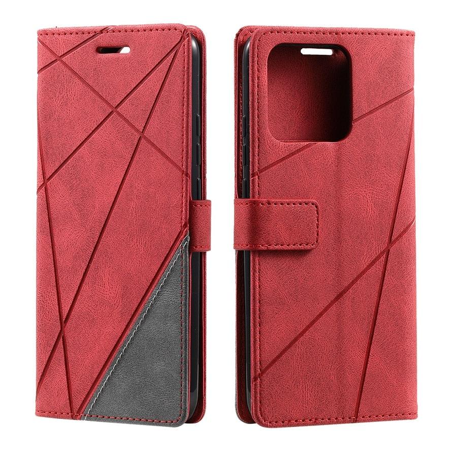 Wallet Flip Leather Case For Xiaomi Redmi 10 10A 10C 9 9A 9C 9T Note 11S 11 Pro 10S 10 Pro 9 Pro 8T 7 Poco X4 GT M4 Pro F4 11T Flip Wallet Case With Magnetic Closure Card Slots  Wrist Strap Protective Case