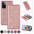 Wallet Glitter Leather Case For Xiaomi Redmi Note 11 Pro 11S 11E 10 Pro 9 Pro 8 Pro 10C 10 + 9A 9C 9T Poco X3 X4 M4 Pro 11T Glitter Bling Diamond PU Leather Wallet Phone Case with String Flip Cover for Xiaomi