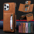 Wallet Leather Multi Cards Holder Phone Case For iPhone 14 13 12 Pro Max Mini 11 XR X XS Max 7 8 Plus Shockproof Cover Premium Leather Magnetic Clasp Heavy Duty Protective Cover for iPhone