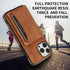 Wallet Leather Multi Cards Holder Phone Case For iPhone 14 13 12 Pro Max Mini 11 XR X XS Max 7 8 Plus Shockproof Cover Premium Leather Magnetic Clasp Heavy Duty Protective Cover for iPhone