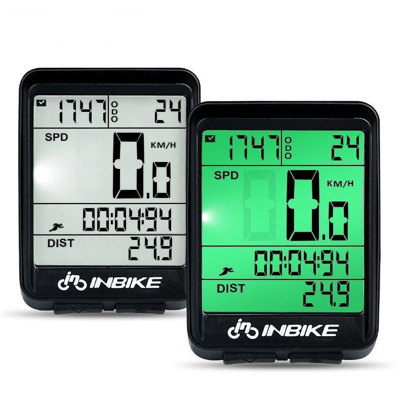 Waterproof Bicycle Computer Wireless And Wired MTB Bike Cycling Odometer Stopwatch Speedometer LED Digital Bicycles Computer Odometer Speedometer Max Distance Time For Trainer