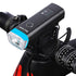 Waterproof Bicycle Light Smart Front Lamp Headlight With Horn USB Rechargeable LED Cycling Flashlight Bicycle Lights Set Powerful Lumens LED Bike Front For Adults Road Cycling Safety Flashlight