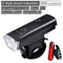 Waterproof Bicycle Light Smart Front Lamp Headlight With Horn USB Rechargeable LED Cycling Flashlight Bicycle Lights Set Powerful Lumens LED Bike Front For Adults Road Cycling Safety Flashlight