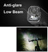 Waterproof Bike Light Set USB High/Low Beam Bicycle Lamp Headlight LED Cycling Flashlight Super Bright Bicycle Front Headlight 5 Light Modes Large Capacity Battery With Power Bank Function 1000 Lumen