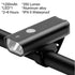 Waterproof Bike Light Set USB High/Low Beam Bicycle Lamp Headlight LED Cycling Flashlight Super Bright Bicycle Front Headlight 5 Light Modes Large Capacity Battery With Power Bank Function 1000 Lumen