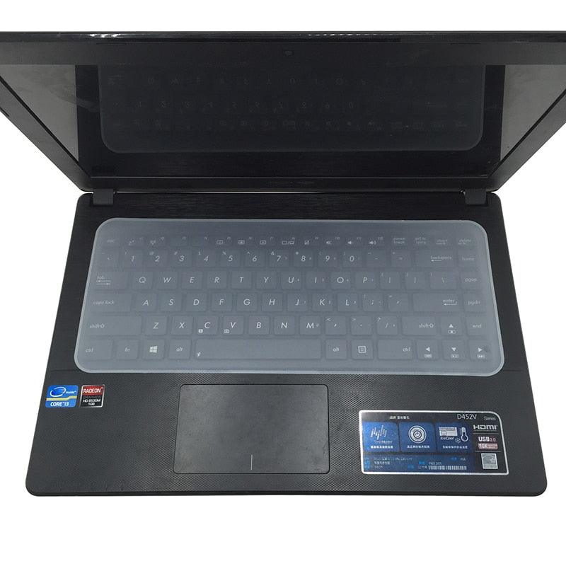 Waterproof Laptop Keyboard Protective Film 15 Laptop Keyboard Cover 15.6 17 14 Notebook Keyboard Cover Dustproof Film Silicone