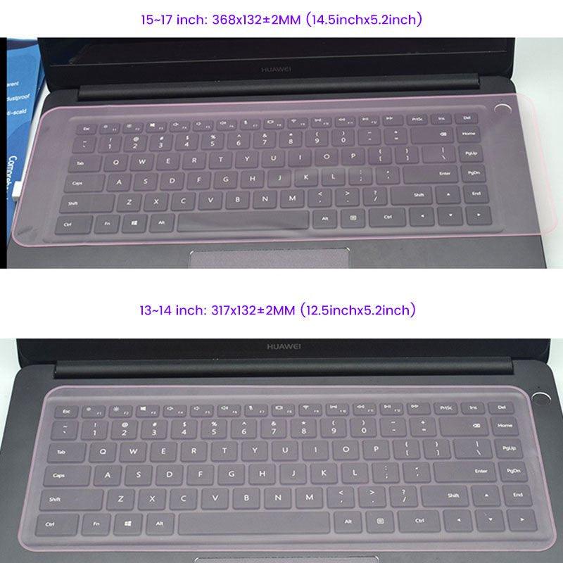 Waterproof Laptop Keyboard Protective Film 15 Laptop Keyboard Cover 15.6 17 14 Notebook Keyboard Cover Dustproof Film Silicone