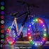 Waterproof LED Bike Wheel Light  Bicycle Spoke Light Bicycle Tire Light Strips Cycling Safety Warning Lamp Bike Wheel Lights  Safety Warning Tire Strip Light For Night Riding Glow Light Fun Safety Light Bike Accessories For Kids