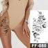 Waterproof Temporary Black Tattoo Sticker Peony Flower Snake Sketch Luxury Big Tattoo For Womens - STEVVEX Beauty - 103, Arm Tattoo, Beauty, Big Tattoo, Black Tattoos, Body Tattoo, Extra Large Tattoo, Fashion Tattoo, Flower Tattoo, Girls Tattoo, Large Black Tattoo, Leg Tattoo, Lotus Tattoo, Luxury Tattoo, Modern Tatoos, Sketch Tattoo, Stylish Tattoo, Tattoo, Waterproof Tattoo, Women Tattoo, Womens Tattoo - Stevvex.com