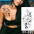 Waterproof Temporary Black Tattoo Sticker Peony Flower Snake Sketch Luxury Big Tattoo For Womens - STEVVEX Beauty - 103, Arm Tattoo, Beauty, Big Tattoo, Black Tattoos, Body Tattoo, Extra Large Tattoo, Fashion Tattoo, Flower Tattoo, Girls Tattoo, Large Black Tattoo, Leg Tattoo, Lotus Tattoo, Luxury Tattoo, Modern Tatoos, Sketch Tattoo, Stylish Tattoo, Tattoo, Waterproof Tattoo, Women Tattoo, Womens Tattoo - Stevvex.com