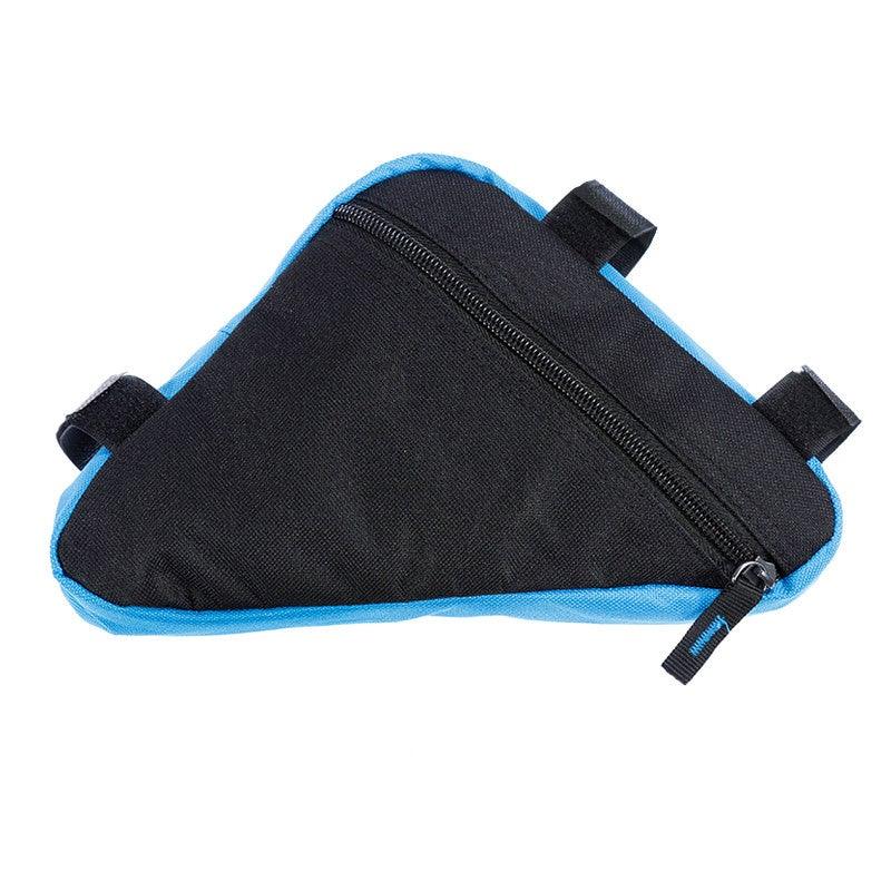 Waterproof Triangle Cycling Bicycle Bags Front Tube Frame Bag Mountain Bike Triangle Pouch Frame Holder Bag Bike Storage Frame Bag Bicycle Front Tube Triangle Water Resistant Cycling Pack Strap On Pouch Bike Accessories Tool Accessible Storage Bag