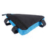 Waterproof Triangle Cycling Bicycle Bags Front Tube Frame Bag Mountain Bike Triangle Pouch Frame Holder Bag Bike Storage Frame Bag Bicycle Front Tube Triangle Water Resistant Cycling Pack Strap On Pouch Bike Accessories Tool Accessible Storage Bag