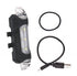 Waterproof USB LED Rechargeable Set Bicycle Lamp Mountain Cycle Front Back Headlight Lamp Flashlight Bike Powerful Bicycle Front Headlight And Back Taillight Fast Disassembly Bicycle LED Light For Road Mountain Cycling