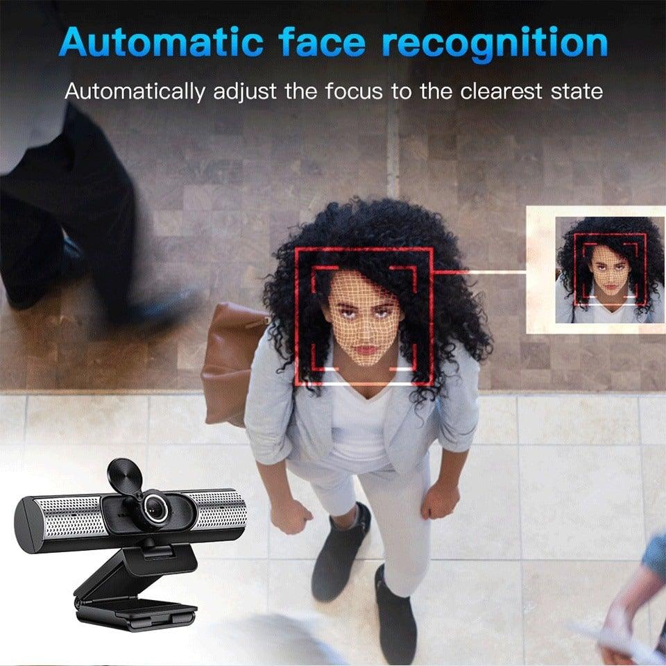 Webcam 1080P Full HD Autofocus Web Camera With Speaker Microphone USB Cam for PC Computer Laptop Video Calling Work Gaming 3D Noise Reduction - STEVVEX Gadgets - 1080P FULL HD CAM, 122, confrence calling camera, gaming camera, hd camera, laptop camera, video camera, webcam for recordig, webcamera, webcamera with microphone, wide angle camera, wide range laptop camera, widerange camera, widescreen camera - Stevvex.com