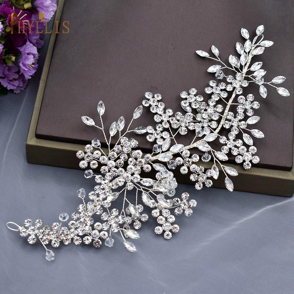 Wedding Bridal Styling Barrette Letter Headband Rhinestone Crystal Headpiece Wedding Accessories For Women Pageant Crowns  Cubic Zirconia Luxury Wedding Hair Accessories Hair Headdress For Women