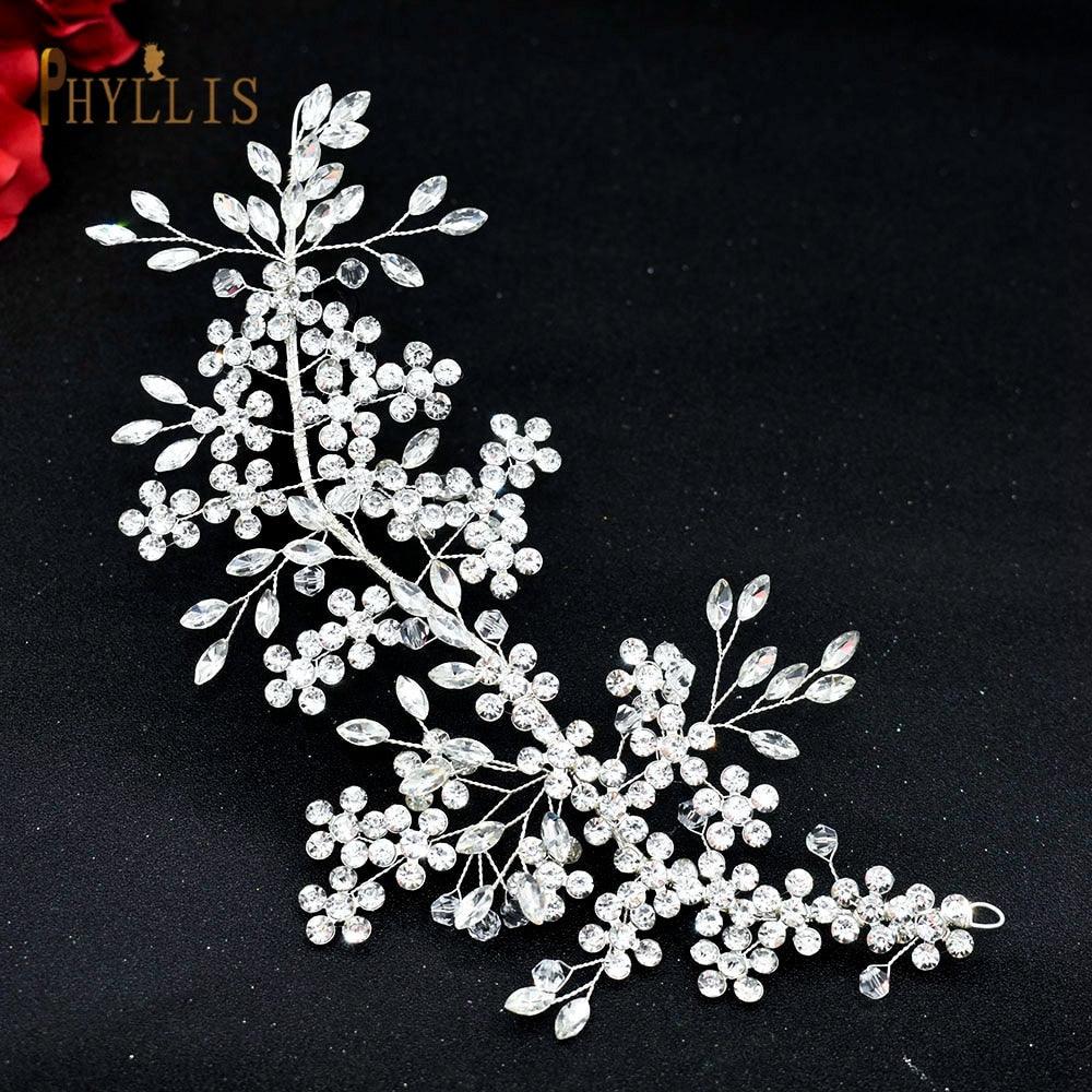 Wedding Bridal Styling Barrette Letter Headband Rhinestone Crystal Headpiece Wedding Accessories For Women Pageant Crowns  Cubic Zirconia Luxury Wedding Hair Accessories Hair Headdress For Women