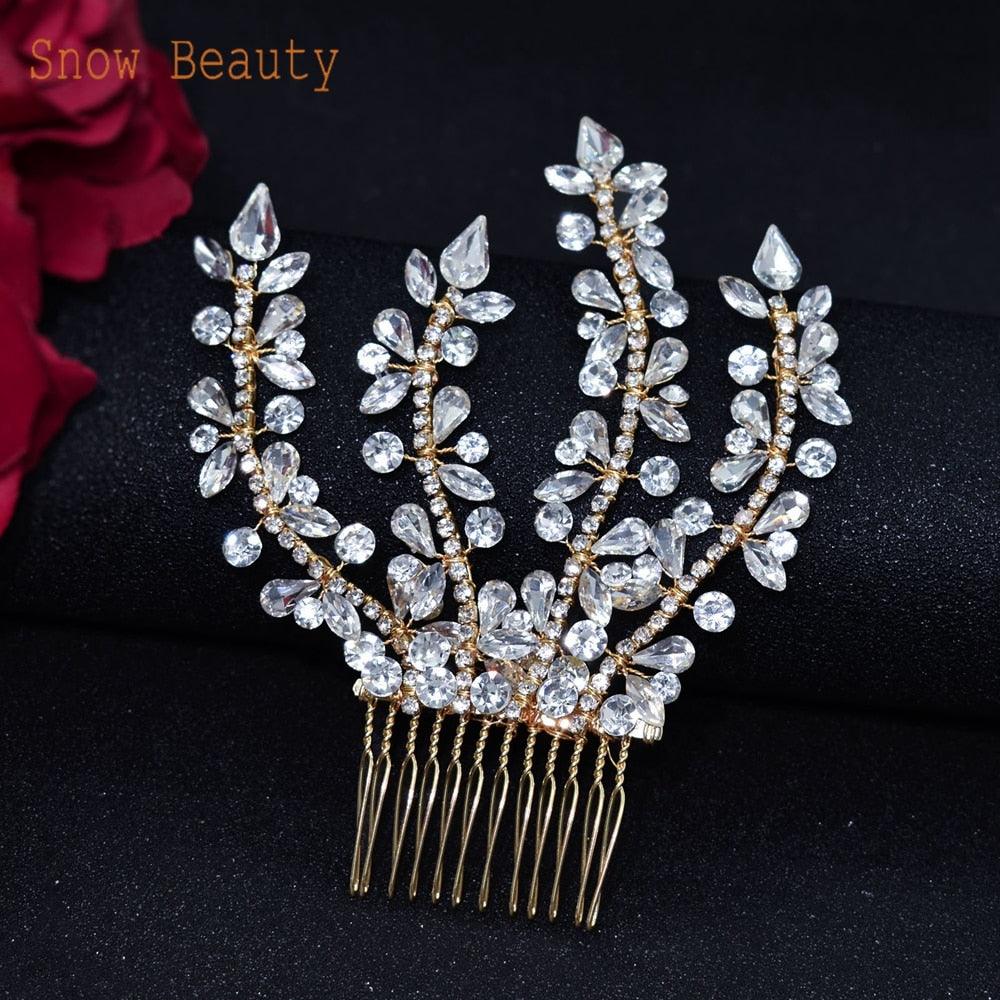 Wedding Bridal Styling Barrette Letter Headband Rhinestone Crystal Headpiece Wedding Accessories For Women Pageant Crowns  Cubic Zirconia Luxury Wedding Hair Accessories Hair Headdress For Women