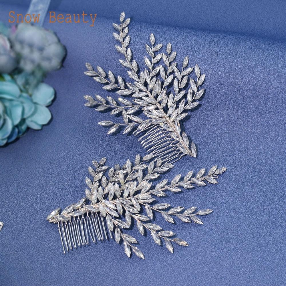 Wedding Bridal Styling Barrette Letter Headband Rhinestone Crystal Headpiece Wedding Accessories For Women Pageant Crowns  Cubic Zirconia Luxury Wedding Hair Accessories Hair Headdress For Women